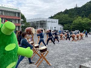 清流太鼓とわさぴー