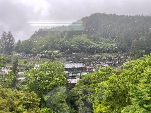 町長室からの眺め