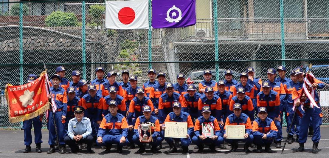優勝した第1分団