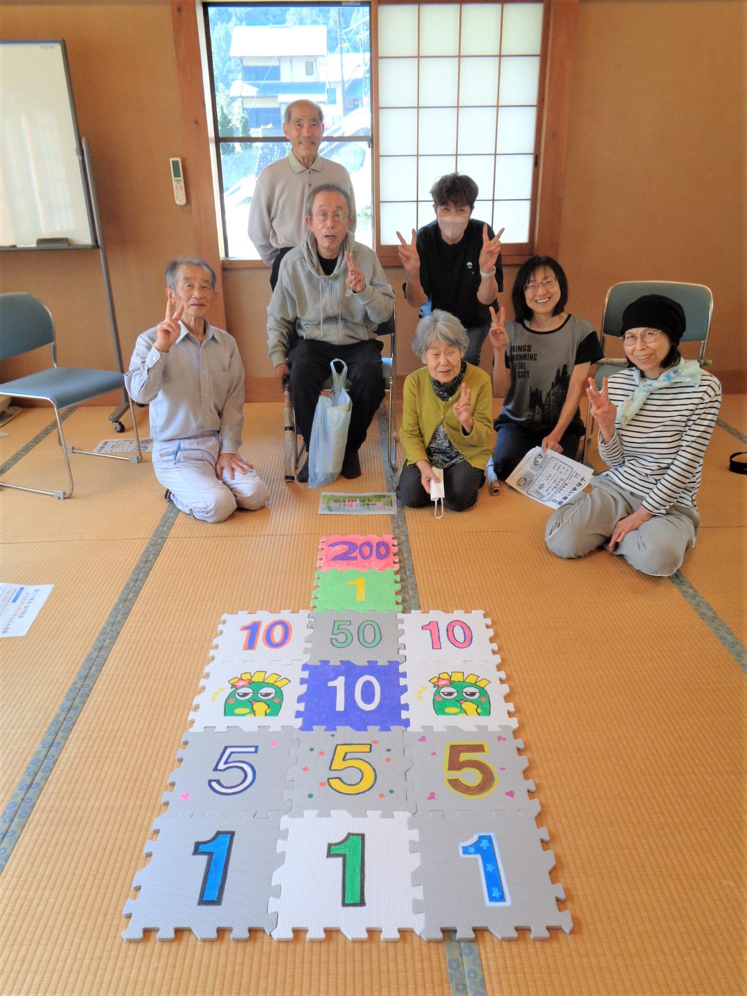 川井沼沢集会所ぽいぽいゲーム